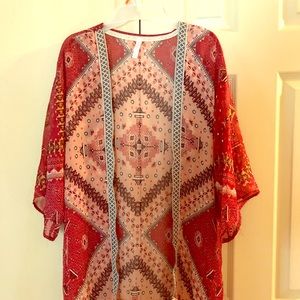 Boho Kimono NWOT